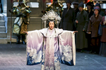 Wang Wei performs as Turandot in China National Opera House production of Giacomo Puccini\'s opera Turandot in Cankarjev dom Cultural & Congress center in Ljubljana, Slovenia, Sep. 1, 2015.