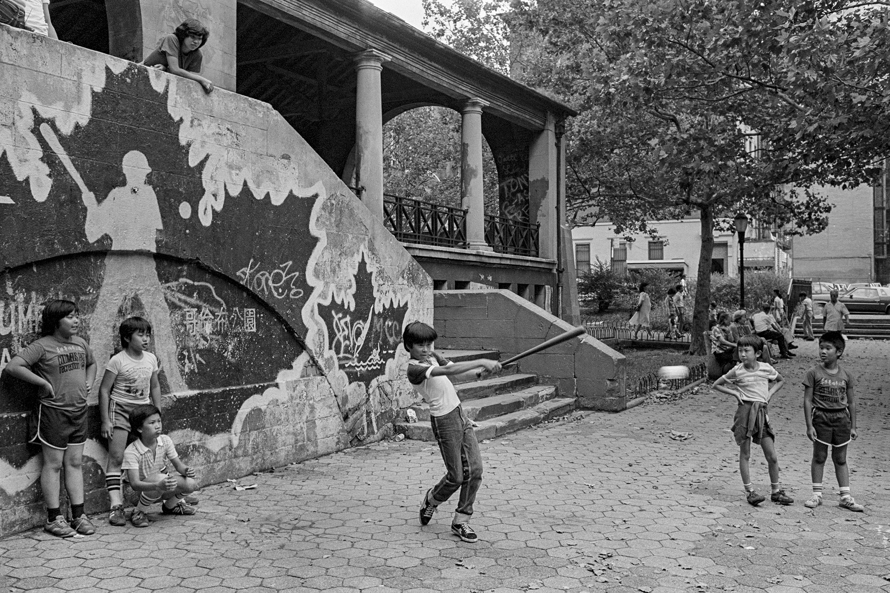Columbus Park, New York City, 1982.