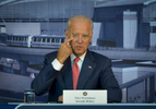 Vice President Joe Biden speaks at the New York State Governor Andrew Cuomo sponsored conference {quote}Modernize Our Airports: Gateways to New York{quote}  concerning infrastructure and modernization at Vaughn College of Aeronautics and Technology in Queens on Monday, October 20, 2014.