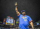 Rapper Busta Rhymes performs at the New York Mets vs. LA Dodgers post game at Citi Field located at 123-01 Roosevelt Avenue in Queens, New York on Friday June 22, 2018. 