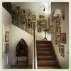 A new stairwell, but instant character with classic details and lots of family history.