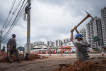 Dite ville olympique - Ilha Pura, Vila Ol?mpica - construction de logements pour les athlètes et les participants aux Jeux Olympiques de 2016 à Barra da Tijuca.