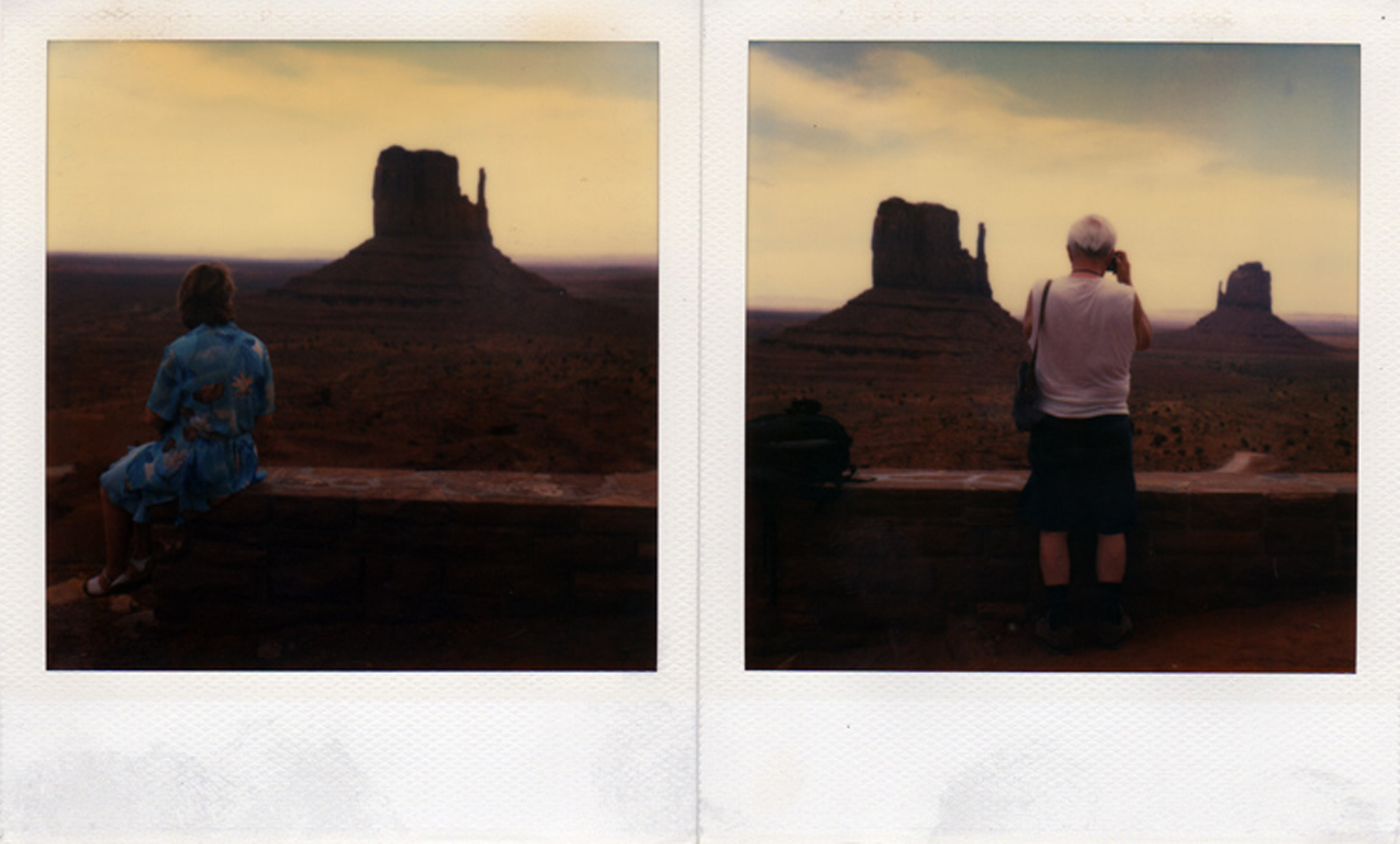 Sight seerers, Monument Valley, Utah, 2004.