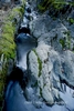 Rocks, Water, Moss, Indian Falls, Indian Creek, Winter, Plumas County