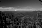 View Of Lassen from Mount Hough, Plumas County