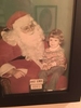 In our hallway we have a pic of Todd with Santa. Diane thinks he was around two. I do see quite a resemblance here between the two.