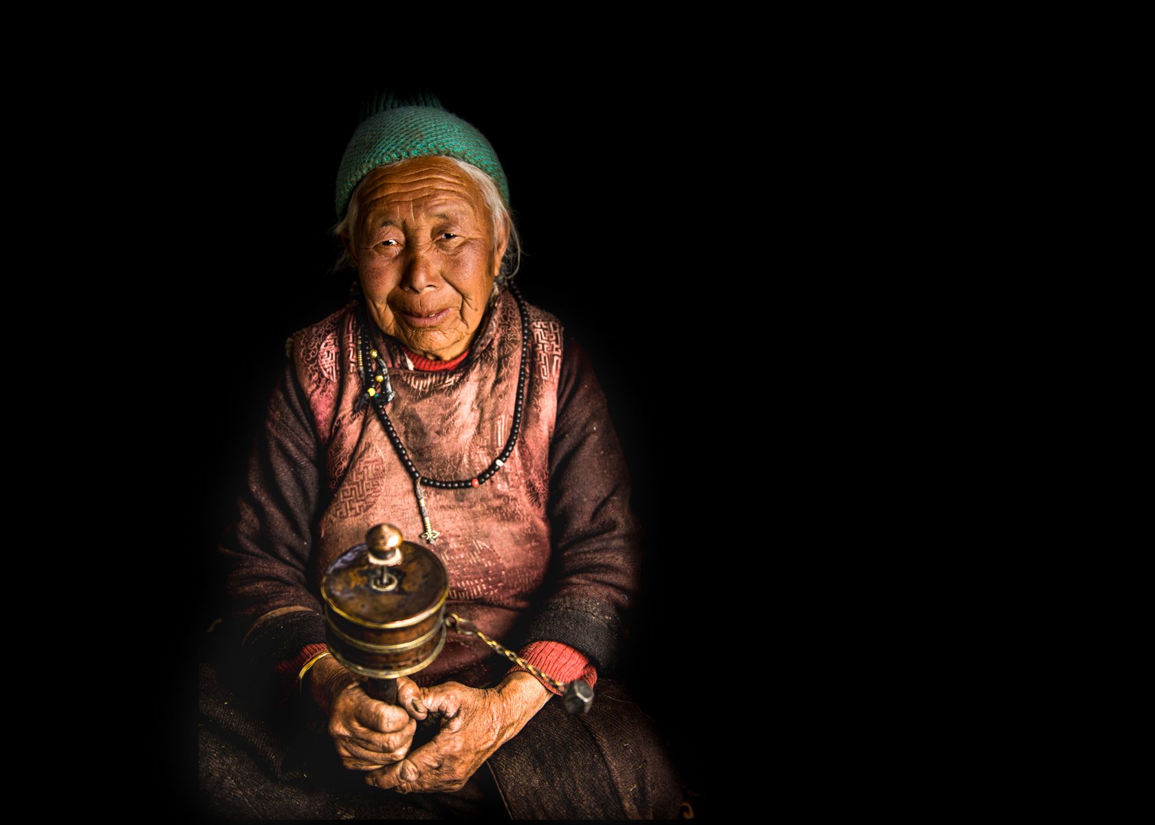 Grandma in Sumur, Ladakh