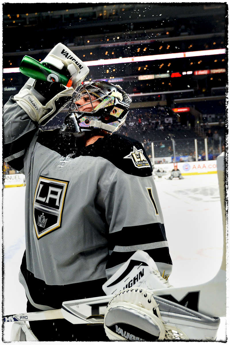 Photographed for the Los Angeles Kings / NHL / Bernstein Associates Inc. 