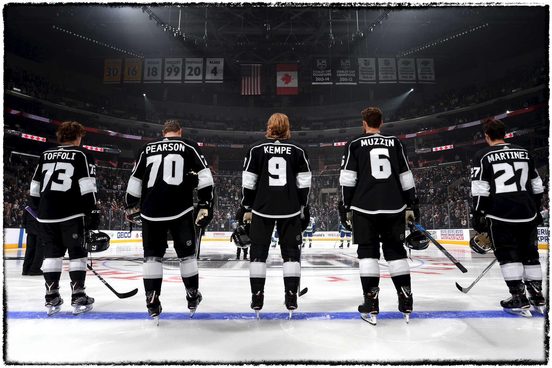 Photographed for the Los Angeles Kings / NHL / Bernstein Associates Inc.