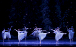 Boston, MA 11/30/06 --  Snowflakes, performed by artists of Boston Ballet dance during the enchanted forest scene in Boston Ballet's {quote}Nutcracker{quote}, Thursday November 30, 2006.  Photography by Erik Jacobs for the Boston Globe