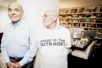 06/14/06 Manhattan, New York - Brothers Arthur and Larry Kramer who are fighting to leagalize gay marriage.Photo Credit Erik Jacobs/The New York TimesAssignment30025222A