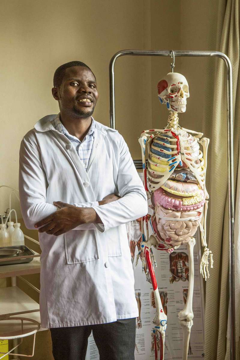 Radiology tech student, Kigali, Rwanda