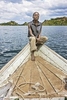 Boat hand on Lake Kivu, Rwanda
