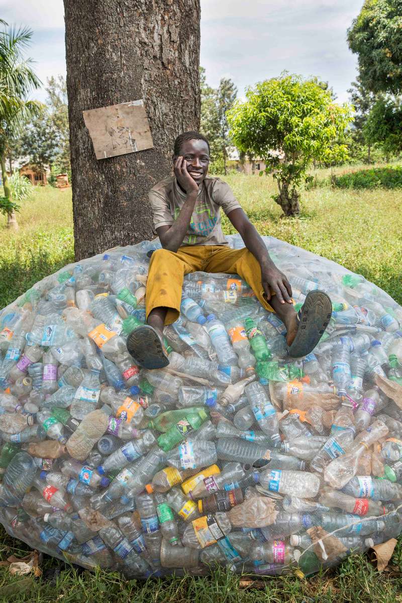 Plastic recycler, Uganda