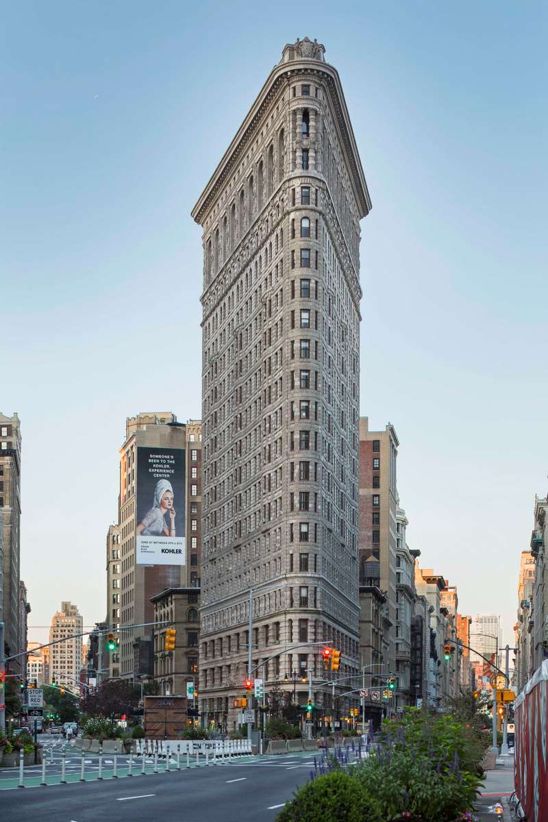 The Flatiron building, NYC