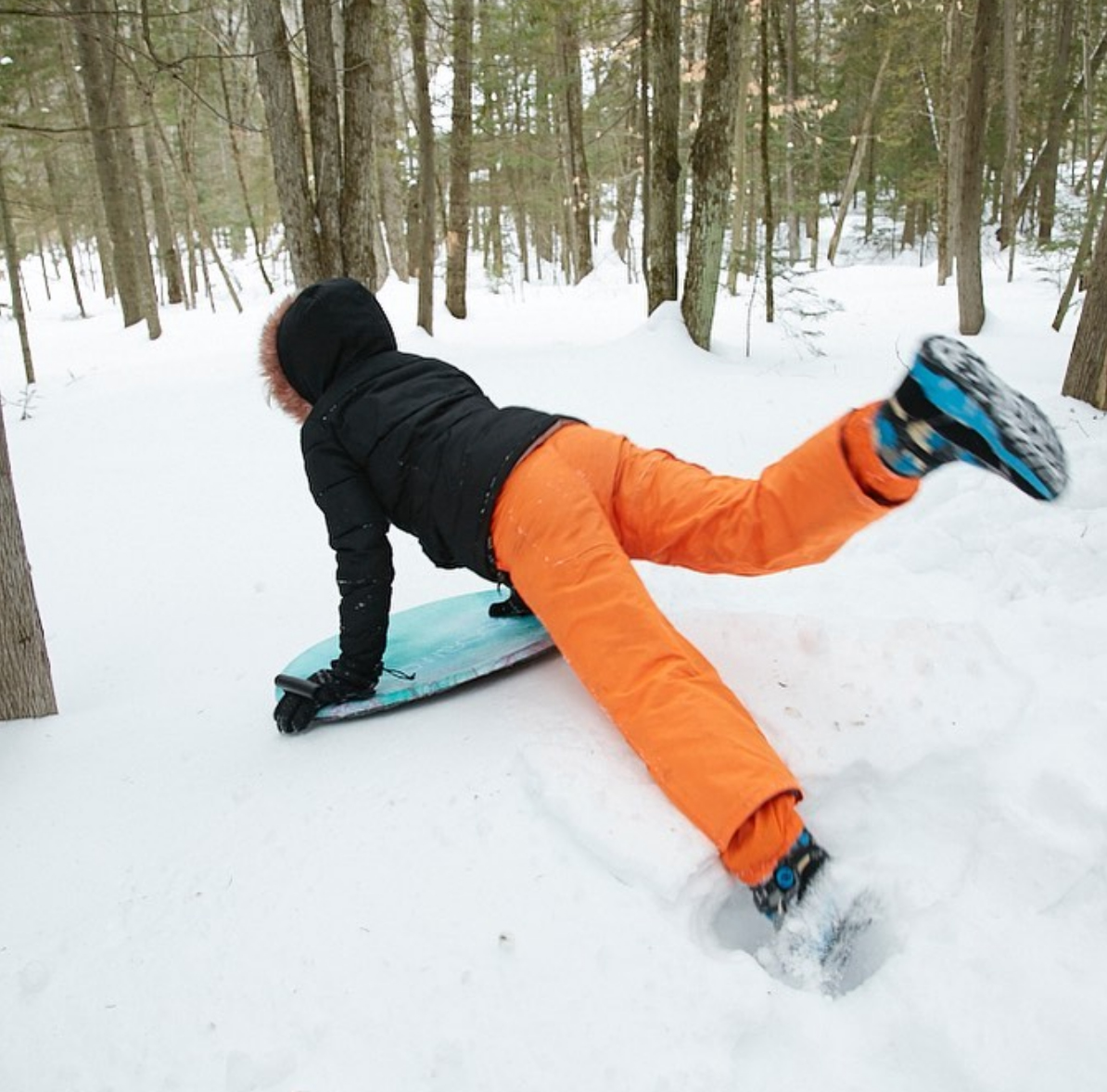 sledding