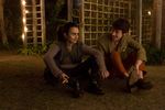 Lily Collins and Alex Sharp, To The Bone (Netflix).