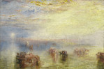 Joseph Mallord William Turner (British, 1775 - 1851 ), Approach to Venice, 1844, oil on canvas, Andrew W. Mellon Collection