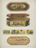 J. Howard Iams, Ginger Box Tin, American, active c. 1935, c. 1938, watercolor, pen and ink, graphite on paperboard, Index of American Design