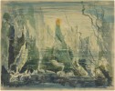 Robert Caney (British, 1847 - 1911 ), Underwater Scene, , watercolor and gouache, heightened with white, over graphite on board, Joseph F. McCrindle Collection