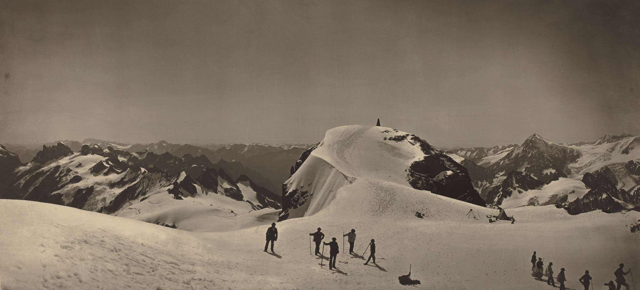 Adolphe Braun (French, 1812 - 1877 ), Summit of Mont Titlis, Switzerland, 1866, carbon print, Horace W. Goldsmith Foundation through Robert and Joyce Menschel
